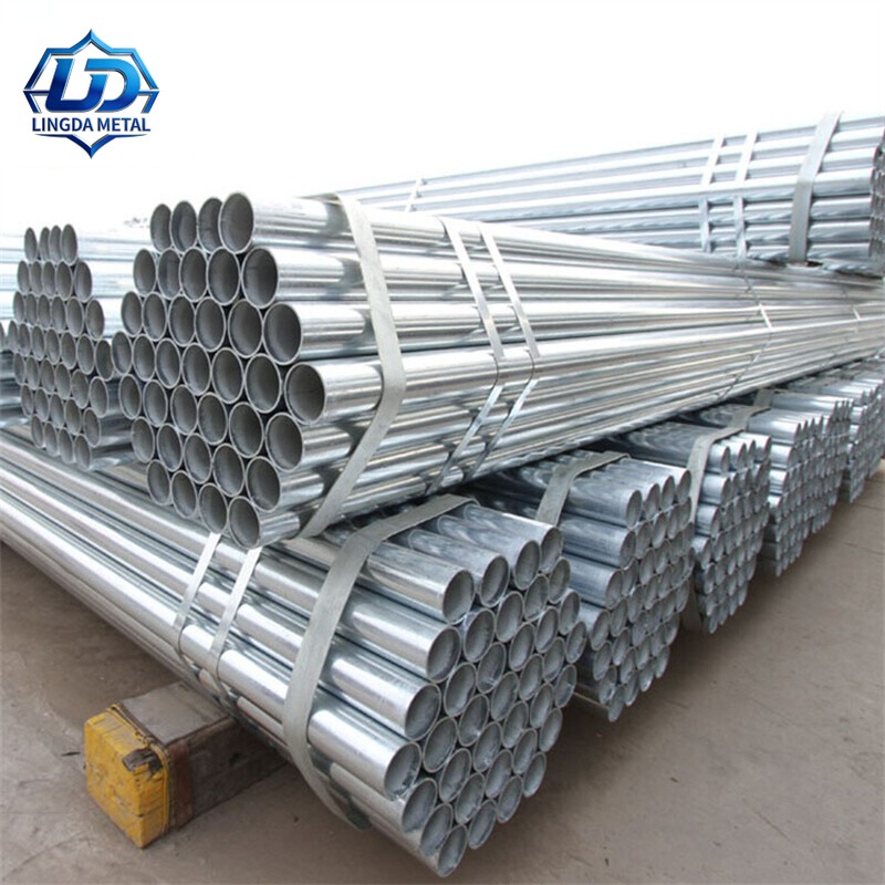 G550 Galvanized Steel Round Pipe