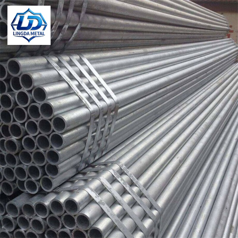 G550 Galvanized Steel Round Pipe