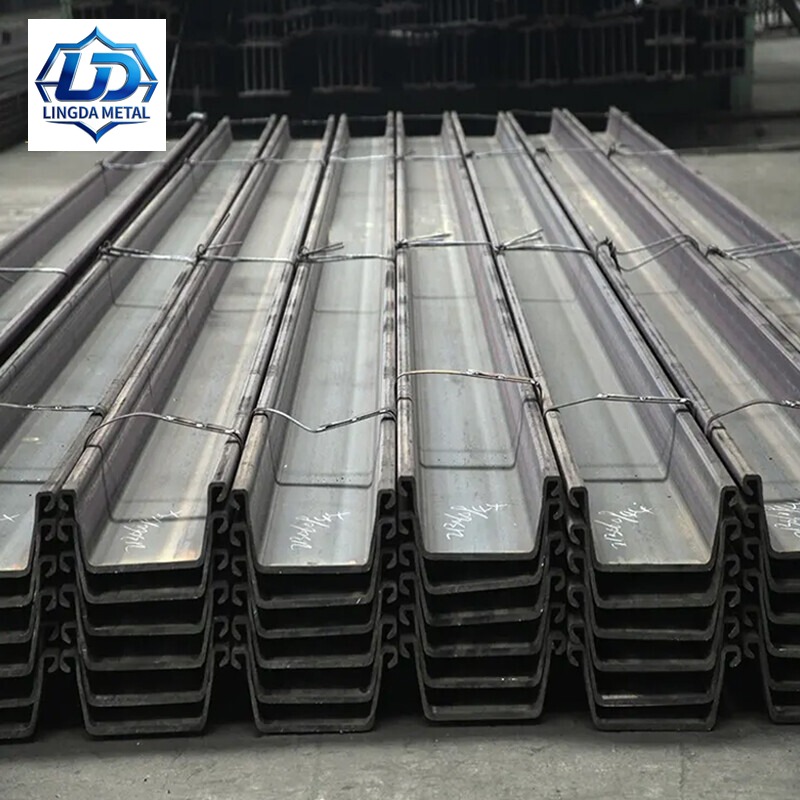 A53 Gr.A A656 Gr.50 U-Shaped Steel Sheet Pile