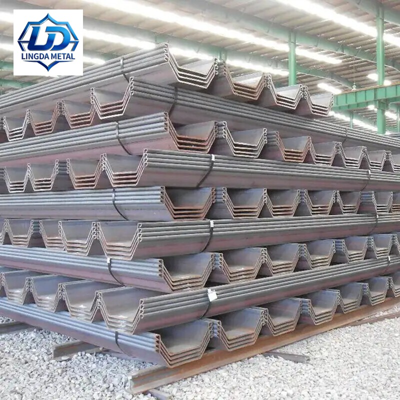 SM 400A SS490B U-Shaped Steel Sheet Pile