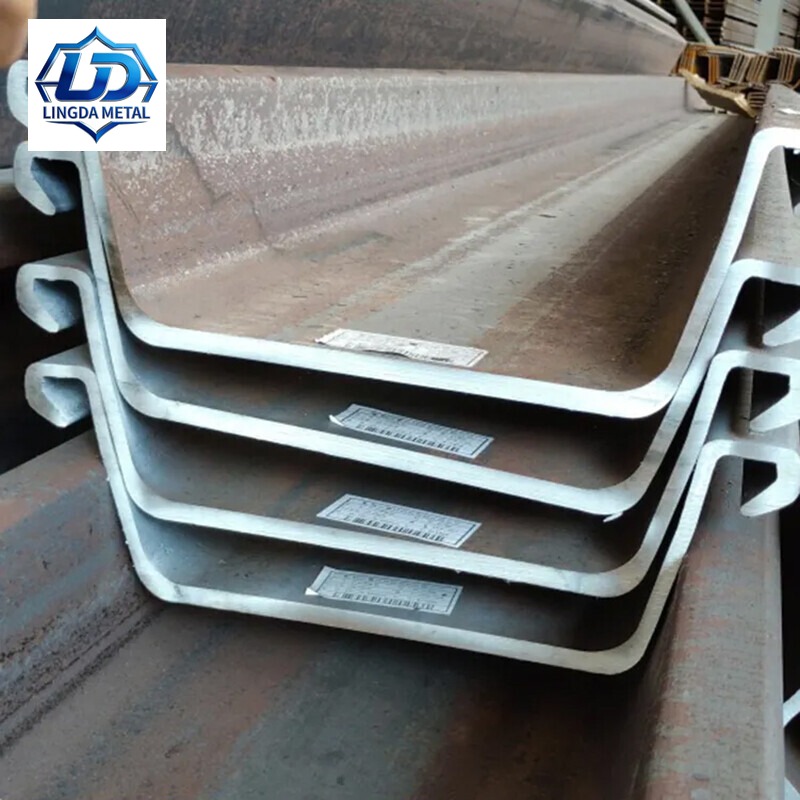 A53 Gr.A A656 Gr.50 U-Shaped Steel Sheet Pile