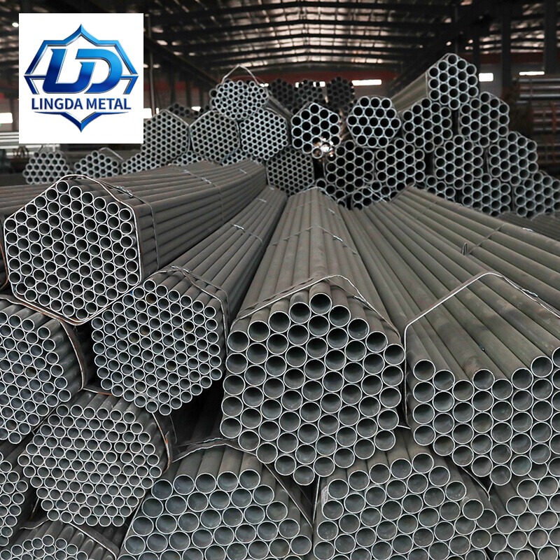 DX51D Galvanized Steel Round Pipe